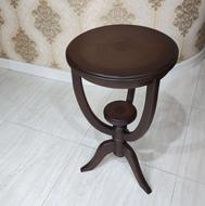 میز تلفن چوبی