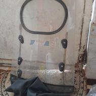 طلق موتور و آینه بغل