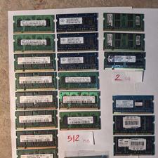انواع رم لپتاپ 1 و 2 گیگ ، 512 مگ