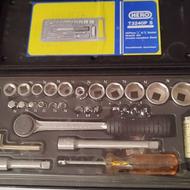 جعبه کامل آچار بکس 40 قطعه Hero ژاپن