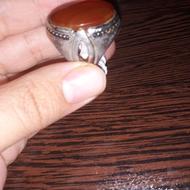 انگشتر عقیق سرخ