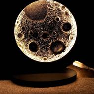 تابلو دکوراتیو ماه با نورپردازی