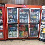 یخچال 6در ویترینی سالم مناسب برای سوپر مارکت