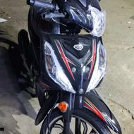 متین موتور 125 لاکی نیوفیس