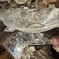 میوه خوری وکشکول آجیل خوری کریستال