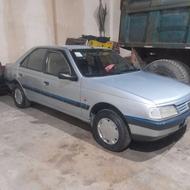 پژو 405 GLX (دوگانه سوز ) 1382 نقره‌ای