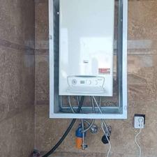 تعمیر آبگرمکن (نصب پمپ و منبع)