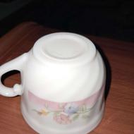 2ست فنجون و نعلبکی الیز اصل فرانسه آکبند و پلمپ شده