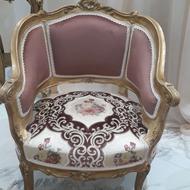 مبل استیل 7 نفره ورق طلا نونو