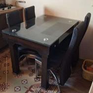 میز 4نفره کشودار سالم