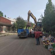 راننده بیل مکانیکی حرفه ای