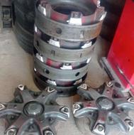 رینگ و لاستیک 24 پره جلو افهاشی اف 12 ولوو پره عقب