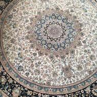 فرش گرد 1000 شانه با تراکم 3000عظیم زاده کاشان