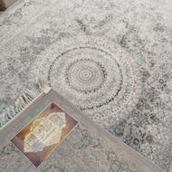 فرش 4متری رنگ طوسی