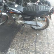 هوندامزایده موتوری سالم بشرط،لاستیک عقب جلو نو،چراغ هم متصل