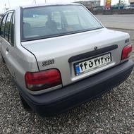 پراید مدل 86دوگانه کارخانه تست مخزن 12سال یه گلگیر رنگ