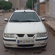 سمند مدل 88 یک طرف رنگ