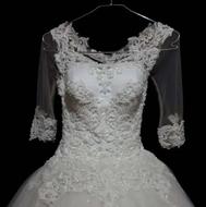 لباس عروس . شاین دار