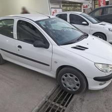 پژو 206 (تیپ2) 1396 سفید