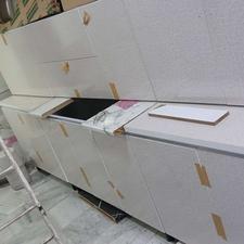 کابینت بدنه فلزی گالوانیزه درب ام دی اف