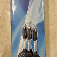 سرویس 7 تیکه کفگیر و ملاقه آشپزخانه برند آلمانی