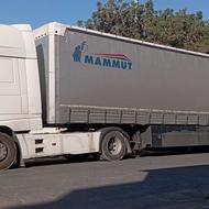 مسافر واسه قیر و کارزین بود با تریلی بعد از ظهر حرکت