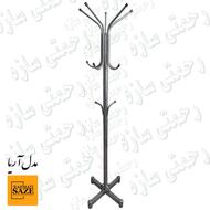 جالباسی ایستاده پایه فلزی با سر گردون رحمتی سازه