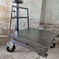 ترازو باسکول 750 کیلو سنگین چرخدار کفی 80در80