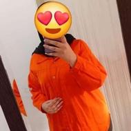 شومیز مانتویی جنس کتان