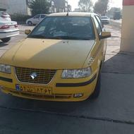 تاکسی مدل 95 ی گلگیر رنگ