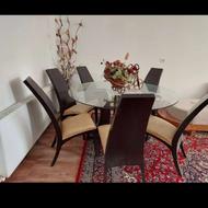 میز ناهار خوری شیش نفره