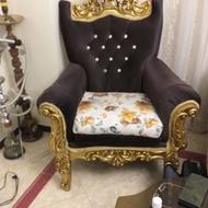 مبل چوبی 7نفره ومیزناهارخوری