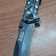 چاقو. شکاری. باک.امریکا جمجمه ای. اتوماتیک. اکبند