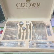 سرویس 30 نفره قاشق و چنگال غذاخوری کرون آلمان