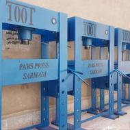پرس 100 تن دستی سرمدی