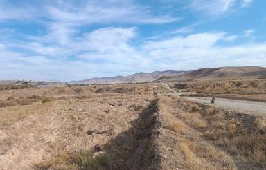 زمین کشاورزی بغل جاده گاز مرویل معاوضه با ماشین