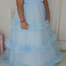 پیراهن مجلسی دخترانه.سایز 8,9