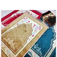 سجاده جانماز مخمل سایز بزرگ 80 در 120 وارداتی