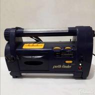 ضبط و رادیو چراغ قوه شارژی و برقی