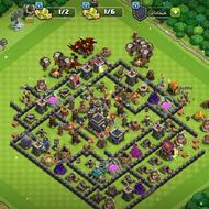 فروش اکانت کلاش آف کلنز تان 10