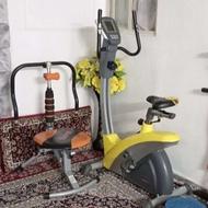 دوچرخه ثابت و صندلی ورزشی