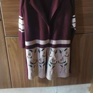 دوتکه بافت زرشکی