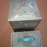 دستمال کاغذی وسطل آشغال سیلور