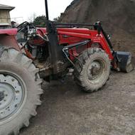 بیل جلو تراکتور آهن کشی شده (567)