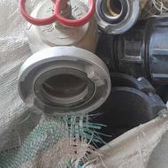 شیرفلکه برنجی و اتصالات و کمربندهای پلی اتیلن