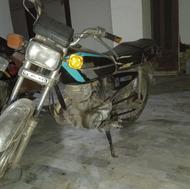 موتور هندا 125پلاک قدیم