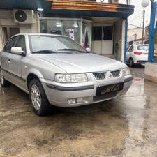 سمند LX (ساده) 1387 نقره‌ای