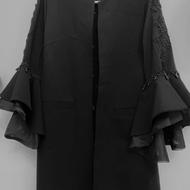 مانتو مشکی مجلسی