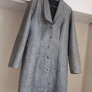 مانتو ژاکارد نقره ایرنگ