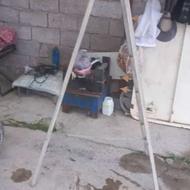 خرپا 3در 3 تاشو نردبانی